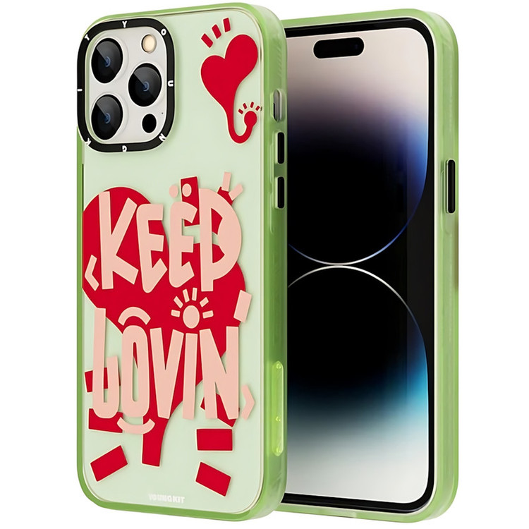 کاور یانگ کیت مدل Happy Mood مناسب برای گوشی موبایل اپل iPhone 14 Pro Max