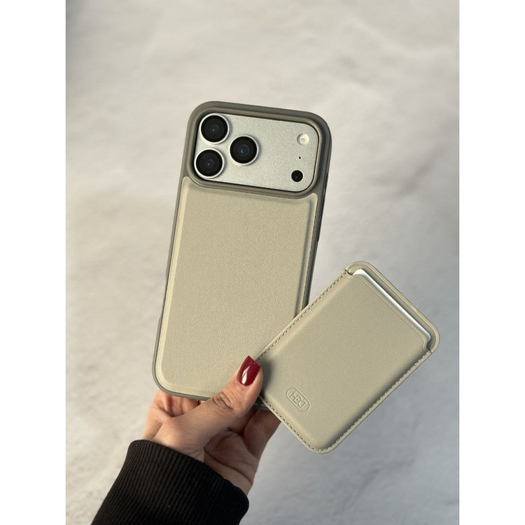 کاور اچ دی دی مدل HBC-317 مناسب برای گوشی موبایل اپل iPhone 17 Pro به همراه جاکارتی