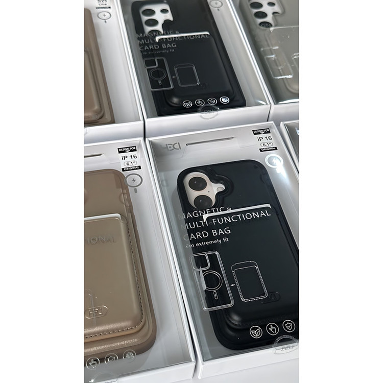 کاور اچ دی دی مدل HBC-317 مناسب برای گوشی موبایل اپل iPhone 17 Pro به همراه جاکارتی