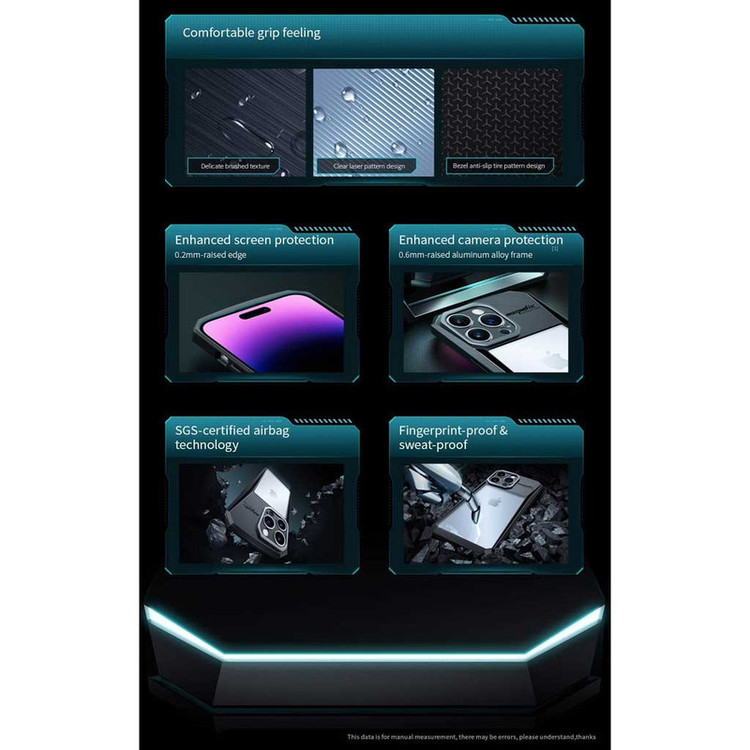 کاور اپیکوی مدل Xundd Cyber مناسب برای گوشی موبایل اپل iPhone 16 Pro Max