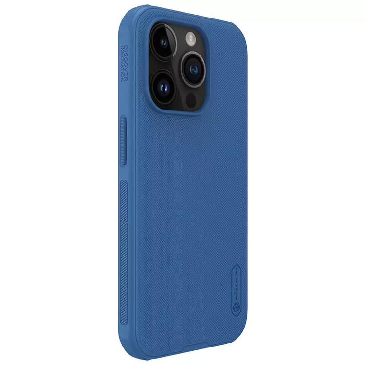 کاور نیلکین مدل Super Frosted Shield Pro مناسب برای گوشی موبایل اپل iPhone 15 Pro/ 14 Pro