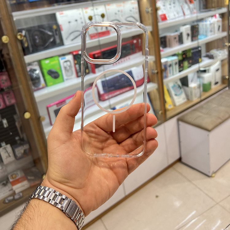 کاور مدل پی سی طرح مگ سیف دار مناسب برای گوشی موبایل اپل IPHONE 17