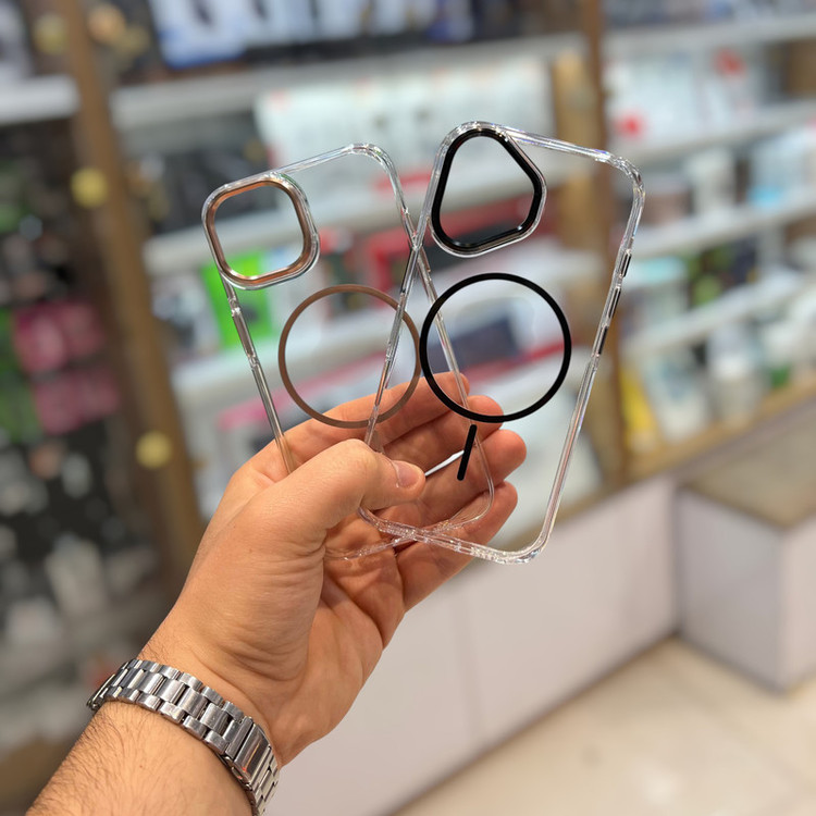 کاور مدل پی سی طرح مگ سیف دار مناسب برای گوشی موبایل اپل IPHONE 14 PRO MAX