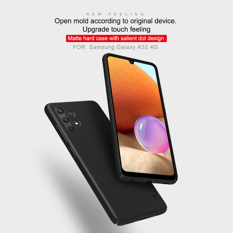 کاور نیلکین مدل Super Frosted Shield مناسب برای گوشی موبایل سامسونگ Galaxy A32 4G
