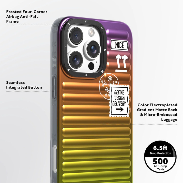 کاور یانگ کیت مدل True color کد Z03 مناسب برای گوشی موبایل اپل iphone 15