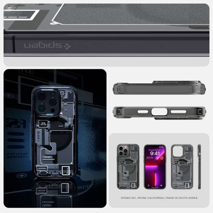 کاور اسپیگن مدل Ultra Hybrid Magnetic مناسب برای گوشی موبایل اپل iPhone 15 Pro Max
