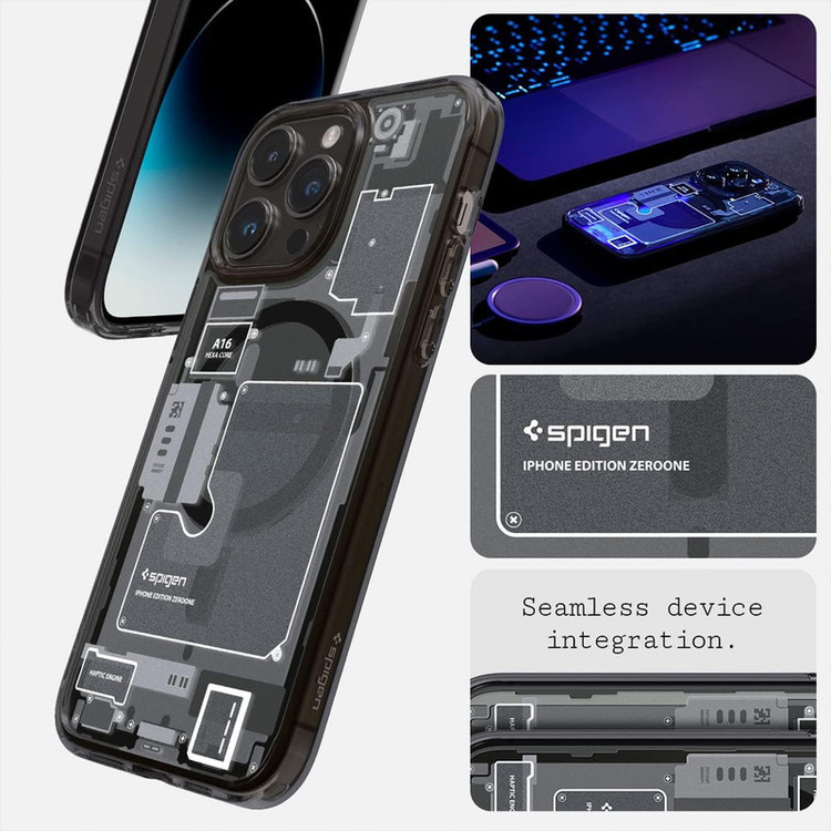 کاور اسپیگن مدل SPG مناسب برای گوشی موبایل اپل iPhone 14
