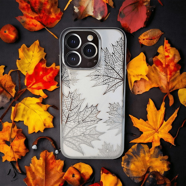 کاور دیویا مدل luxury leaf مناسب برای گوشی موبایل اپل iphone 14promax