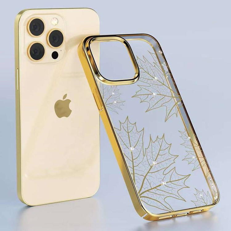 کاور دیویا مدل luxury leaf مناسب برای گوشی موبایل اپل iphone 14promax