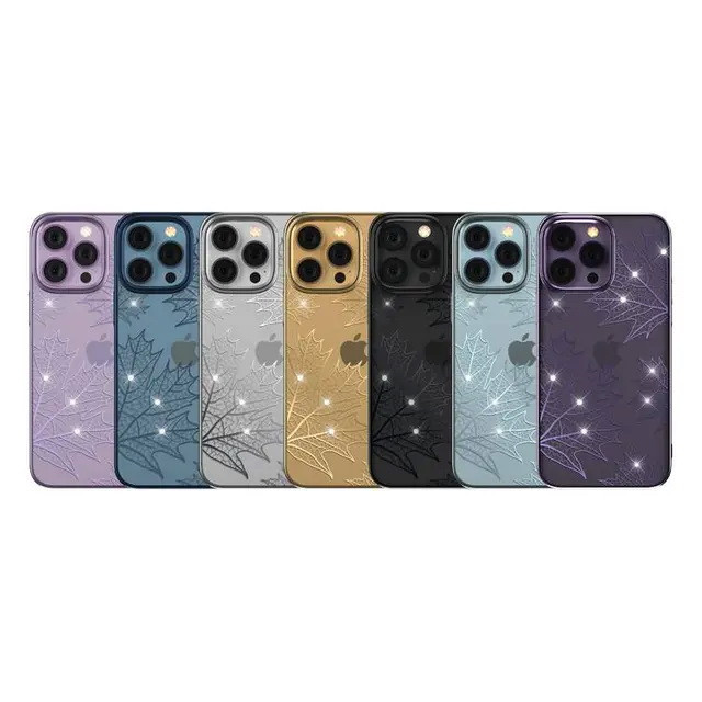 کاور دیویا مدل luxury leaf مناسب برای گوشی موبایل اپل iphone 14promax