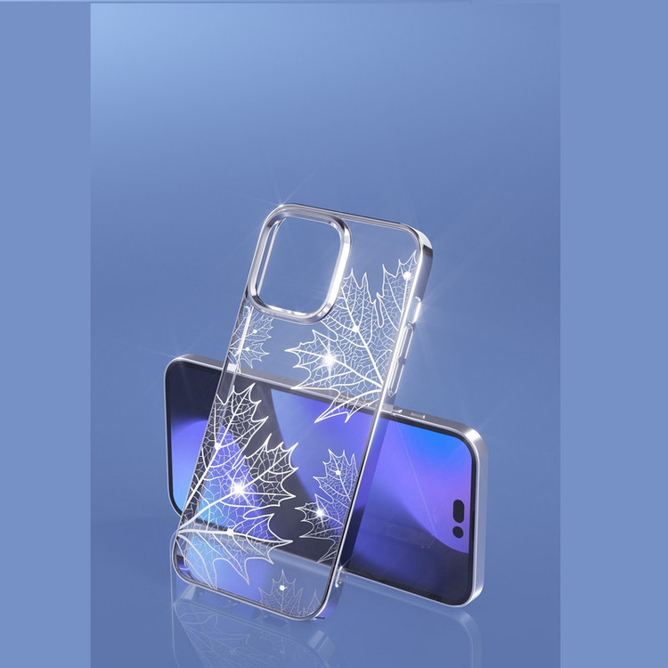 کاور دیویا مدل luxury leaf مناسب برای گوشی موبایل اپل iphone 14promax