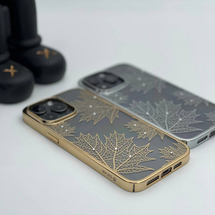 کاور دیویا مدل luxury leaf مناسب برای گوشی موبایل اپل iphone 14promax