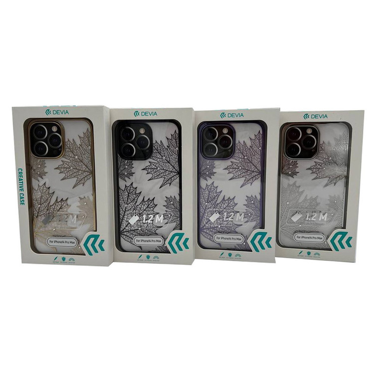کاور دیویا مدل luxury leaf مناسب برای گوشی موبایل اپل iphone 14promax