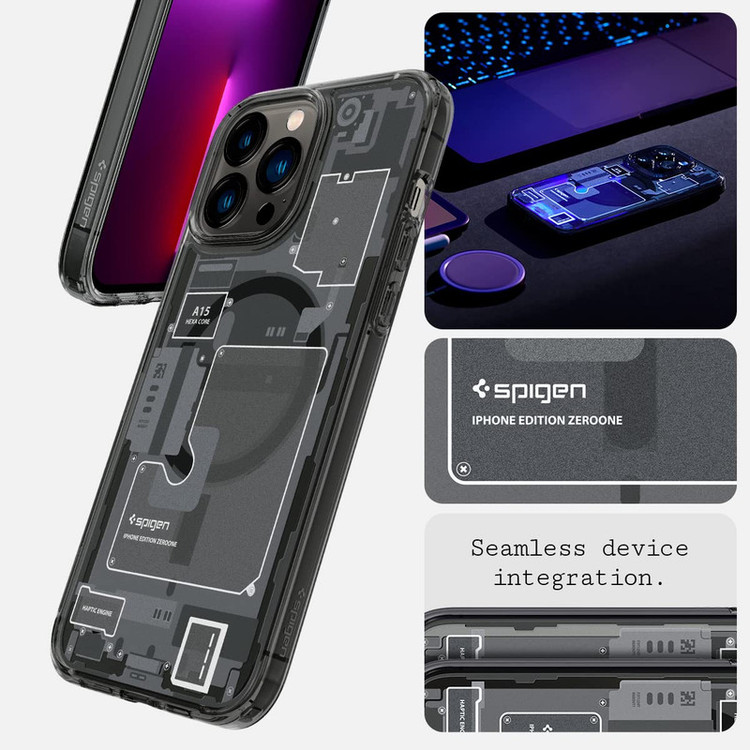 کاور قاب تک اسپیگن مدل SPIGENGHT مناسب برای گوشی موبایل اپل iPhone 13 Pro