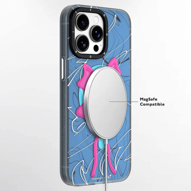 کاور یانگ کیت مدل Pink Bow Magsafe مناسب برای گوشی موبایل اپل iphone 14 promax