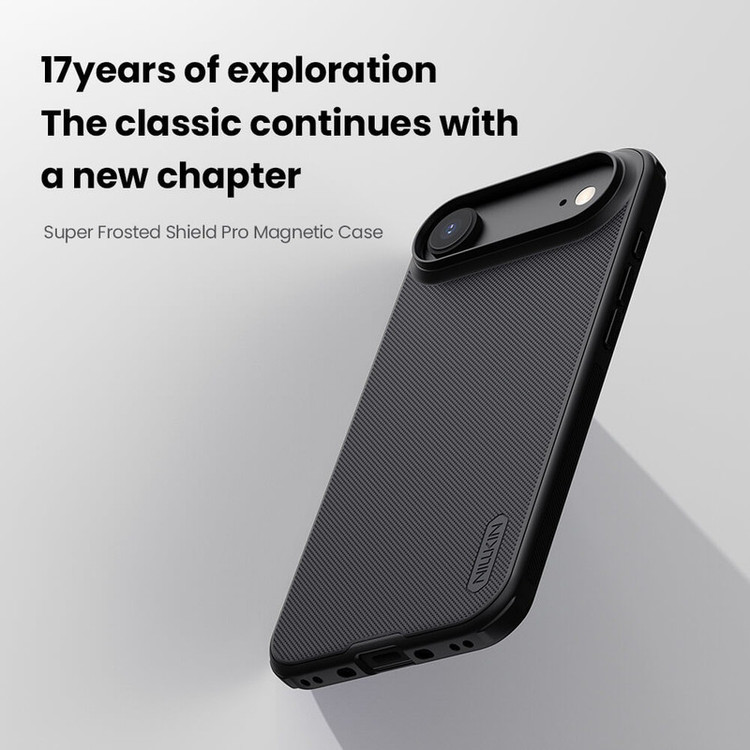 کاور نیلکین مدل Super Frosted Shield Pro Magnetic مناسب برای گوشی موبایل اپل iPhone 17 Air