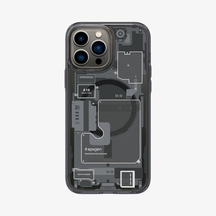 کاور اسپیگن مدل Ultra Hybrid Zero One مناسب برای گوشی موبایل اپل iPhone 12 ProMax