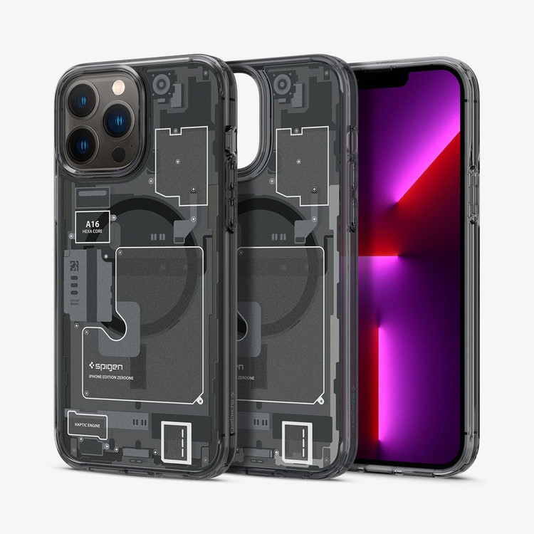 کاور اسپیگن مدل Ultra Hybrid Zero One مناسب برای گوشی موبایل اپل iPhone 12 ProMax
