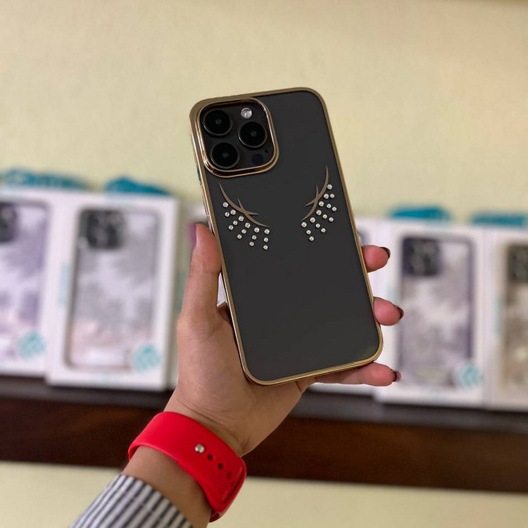 کاور دیویا مدل نگین دار طرح bal کد 013 مناسب برای گوشی موبایل اپل iphone 13/14