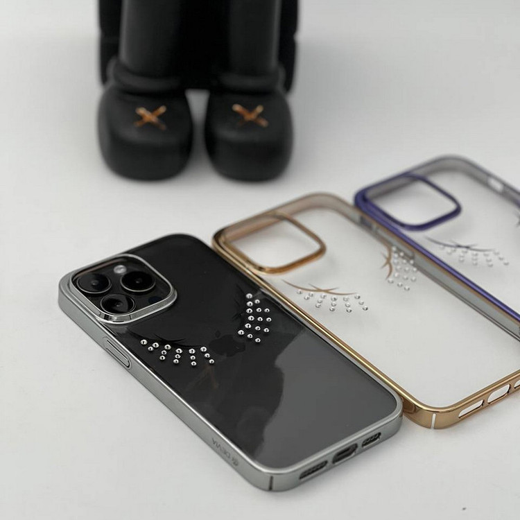 کاور دیویا مدل نگین دار طرح bal کد 013 مناسب برای گوشی موبایل اپل iphone 13/14