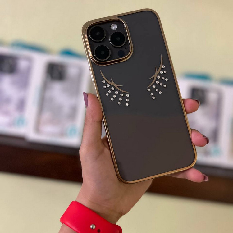 کاور دیویا مدل نگین دار طرح bal کد 013 مناسب برای گوشی موبایل اپل iphone 13/14