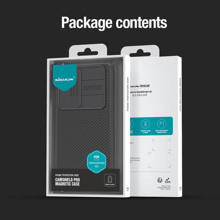 کاور نیلکین مدل CamShield Pro مناسب برای گوشی موبایل سامسونگ Galaxy S24