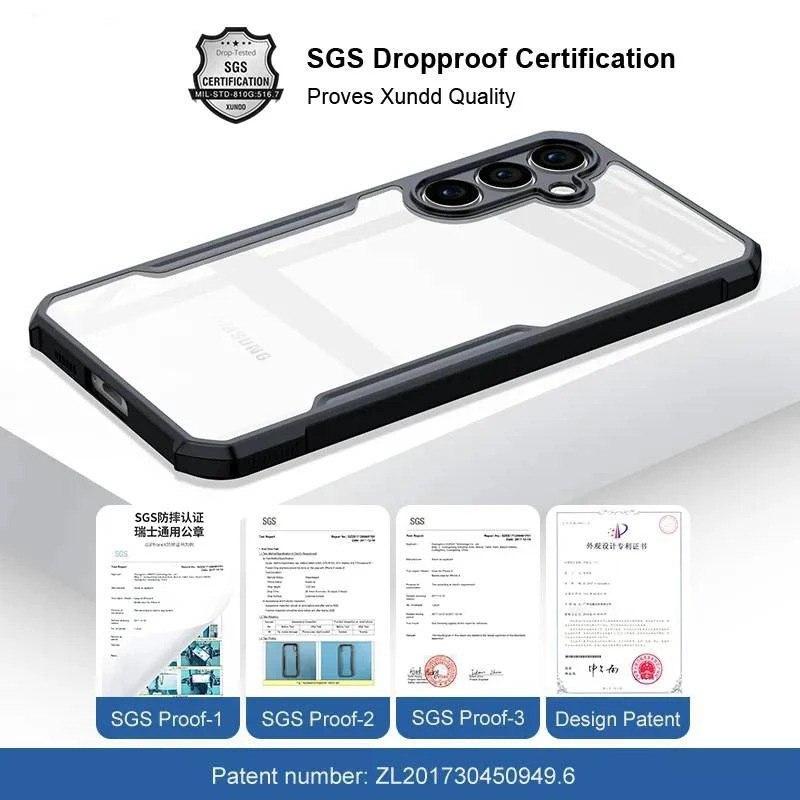 کاور اپیکوی مدل Xundd Beatle مناسب برای گوشی موبایل سامسونگ Galaxy S25 Plus