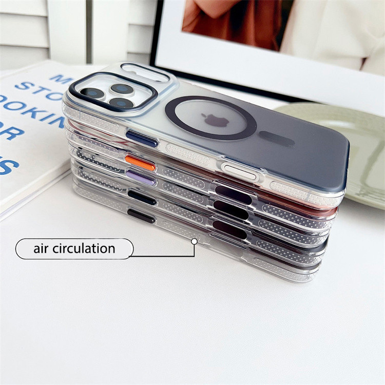 کاور اپیکوی مدل Gradient Color Magnetic مناسب برای گوشی موبایل اپل iPhone 17