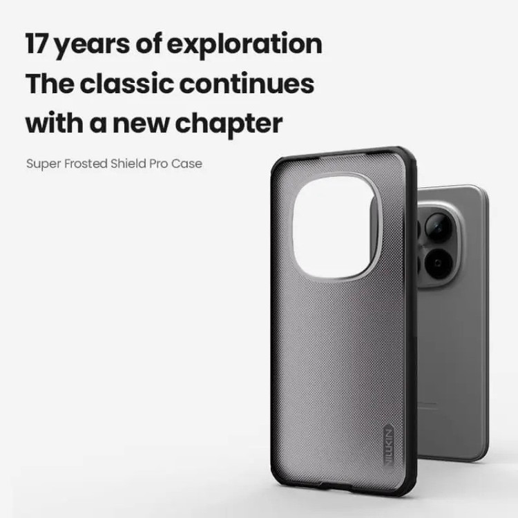 کاور نیلکین مدل Super Frosted Shield Transparent مناسب برای گوشی موبایل شیائومی Redmi Note 15 Pro 5G