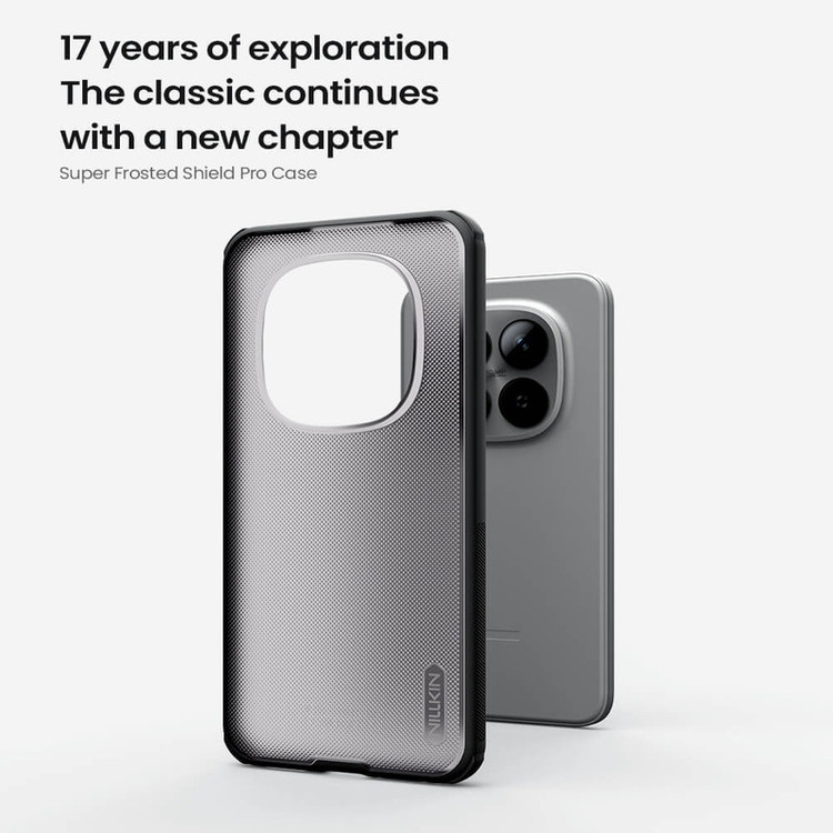 کاور نیلکین مدل Super Frosted Shield Transparent مناسب برای گوشی موبایل شیائومی Redmi Note 15 Pro 5G