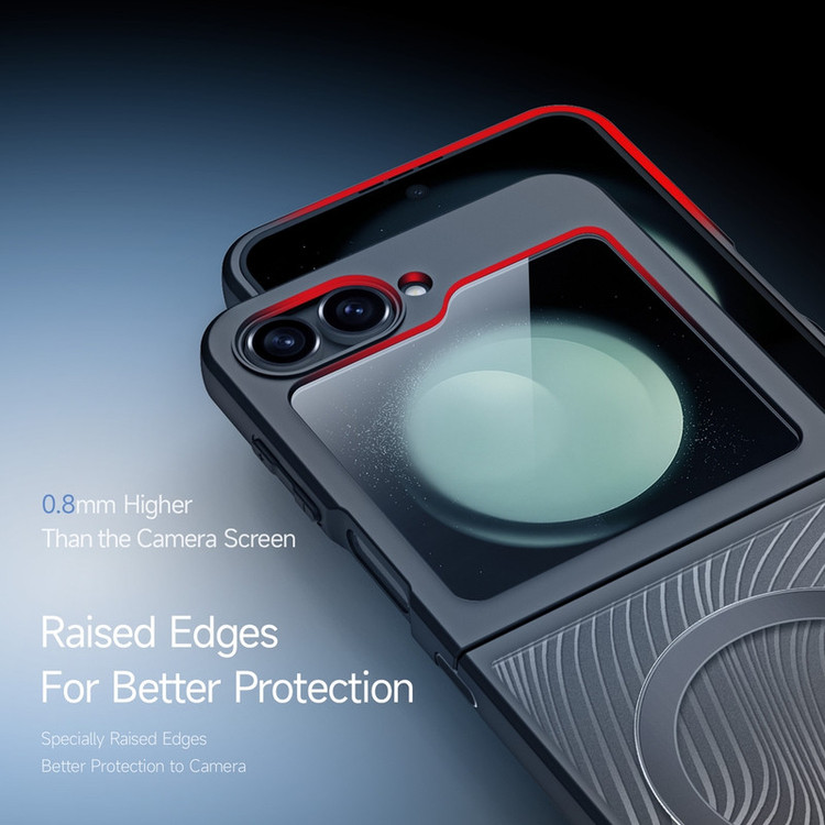 کاور بادیگارد مدل Wave Magsafe مناسب برای گوشی موبایل سامسونگ Galaxy Z Flip 6