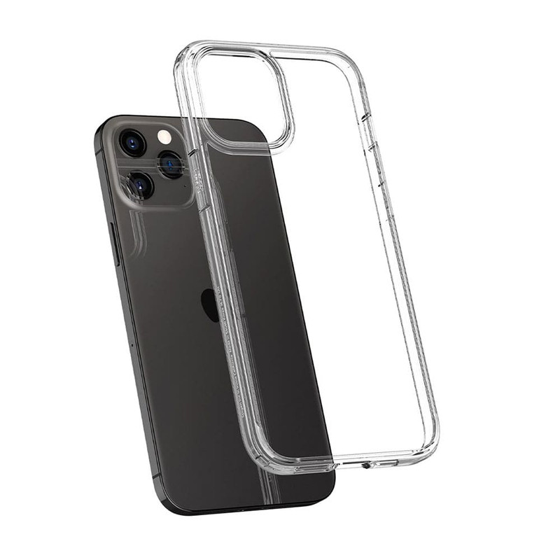 کاور اسپیگن مدل ultra hybrid مناسب برای گوشی موبایل اپل iphone 13 promax