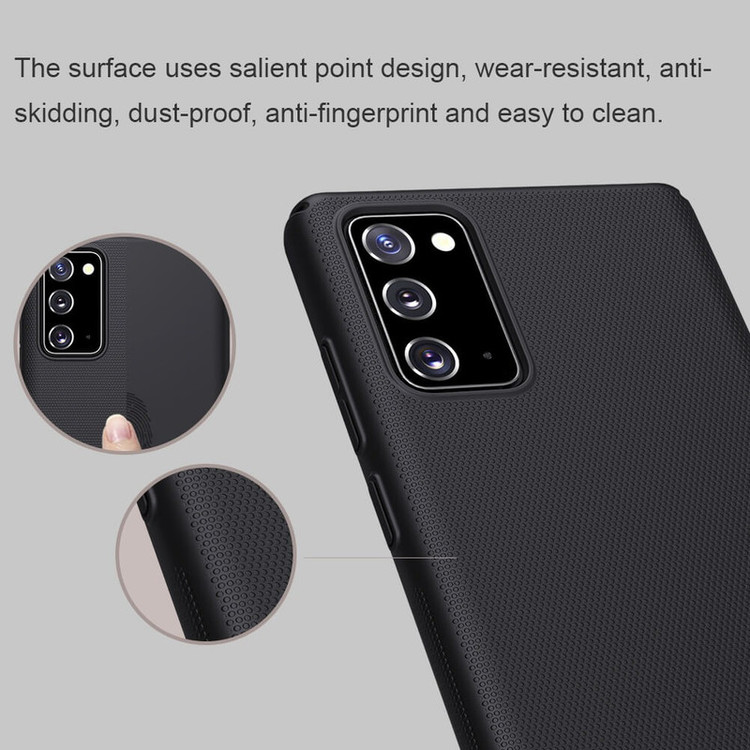 کاور نیلکین مدل Super Frosted Shield مناسب برای گوشی موبایل سامسونگ Galaxy Note 20