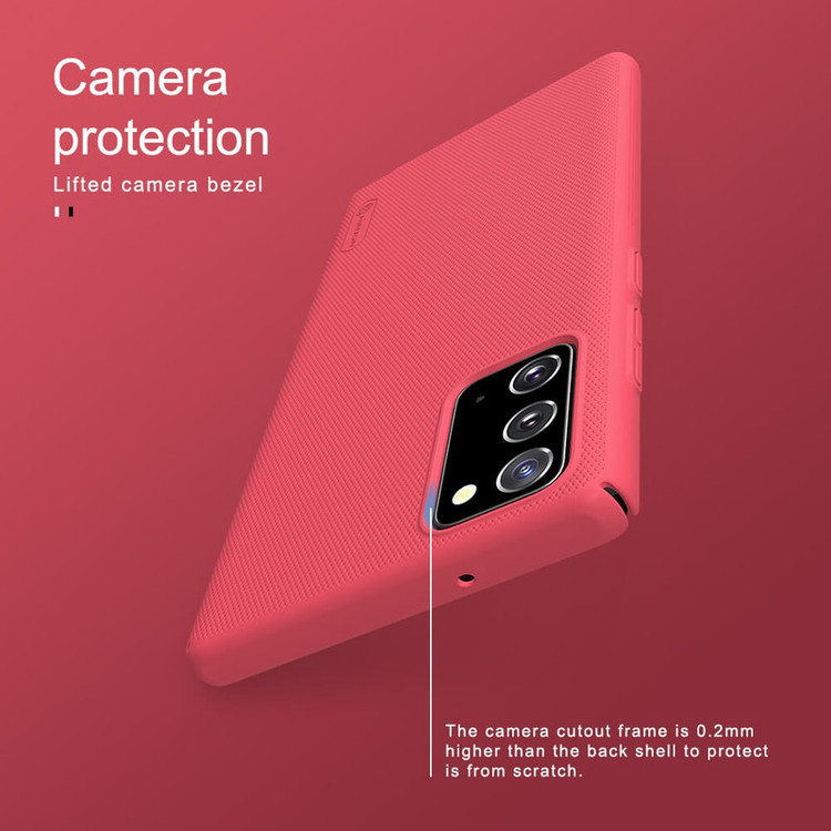 کاور نیلکین مدل Super Frosted Shield مناسب برای گوشی موبایل سامسونگ Galaxy Note 20