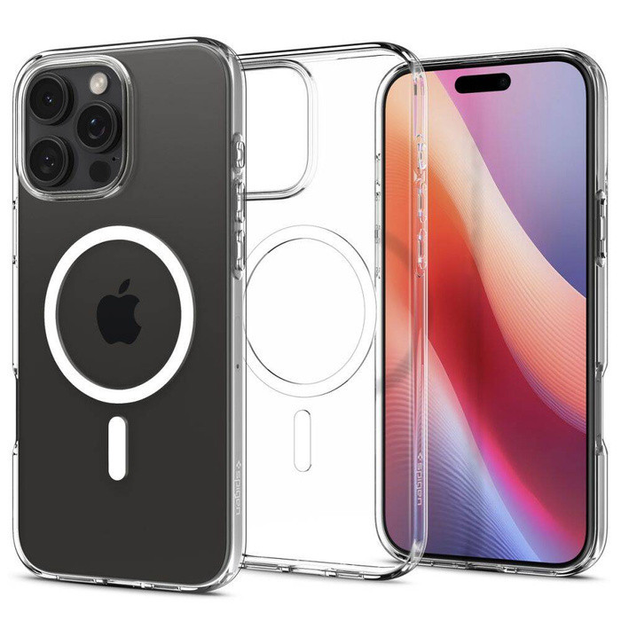 کاور اسپیگن مدل LIQUID CRYSTAL مناسب برای گوشی موبایل اپل Iphone 16 pro