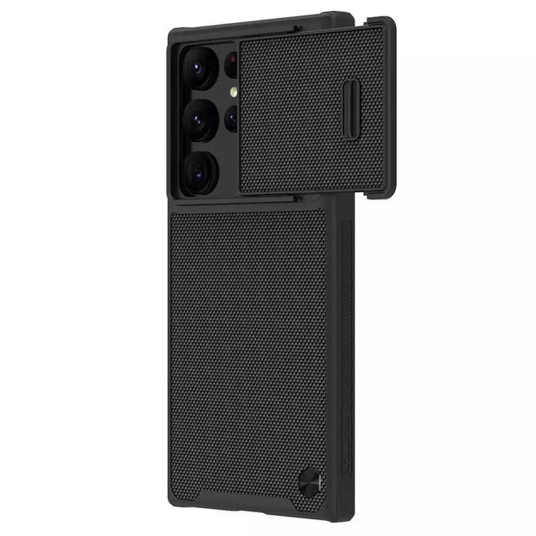 کاور نیلکین مدل Textured Fiber S Case مناسب برای گوشی موبایل سامسونگ Galaxy S23 Ultra