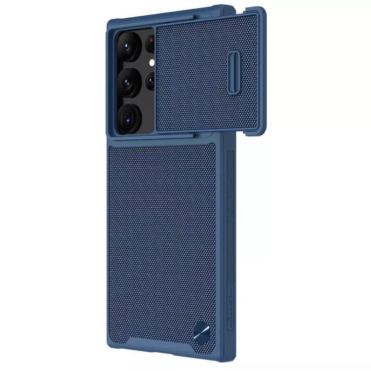 کاور نیلکین مدل Textured Fiber S Case مناسب برای گوشی موبایل سامسونگ Galaxy S23 Ultra