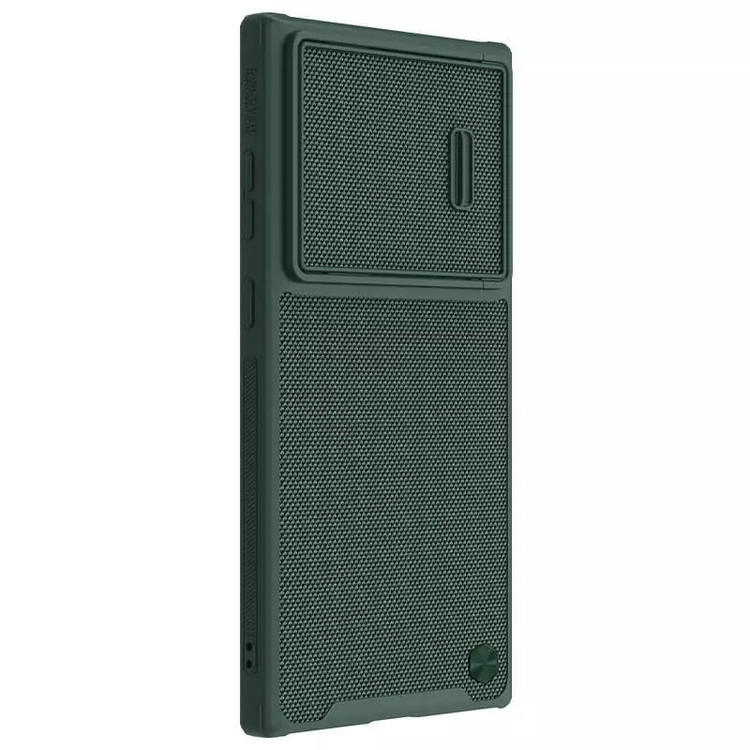کاور نیلکین مدل Textured Fiber S Case مناسب برای گوشی موبایل سامسونگ Galaxy S23 Ultra