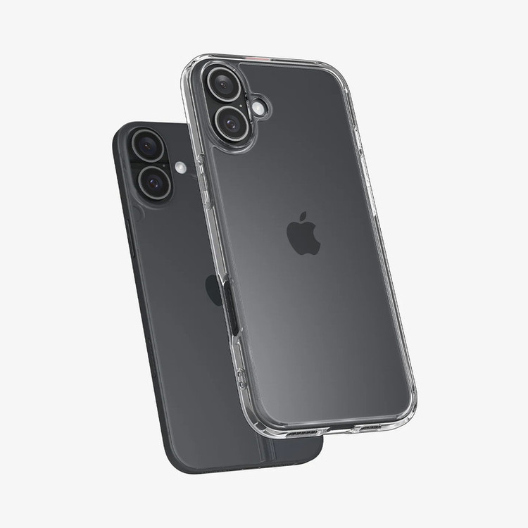 کاور اسپیگن مدل ultra hybrid clear مناسب برای گوشی موبایل اپل iphone 16