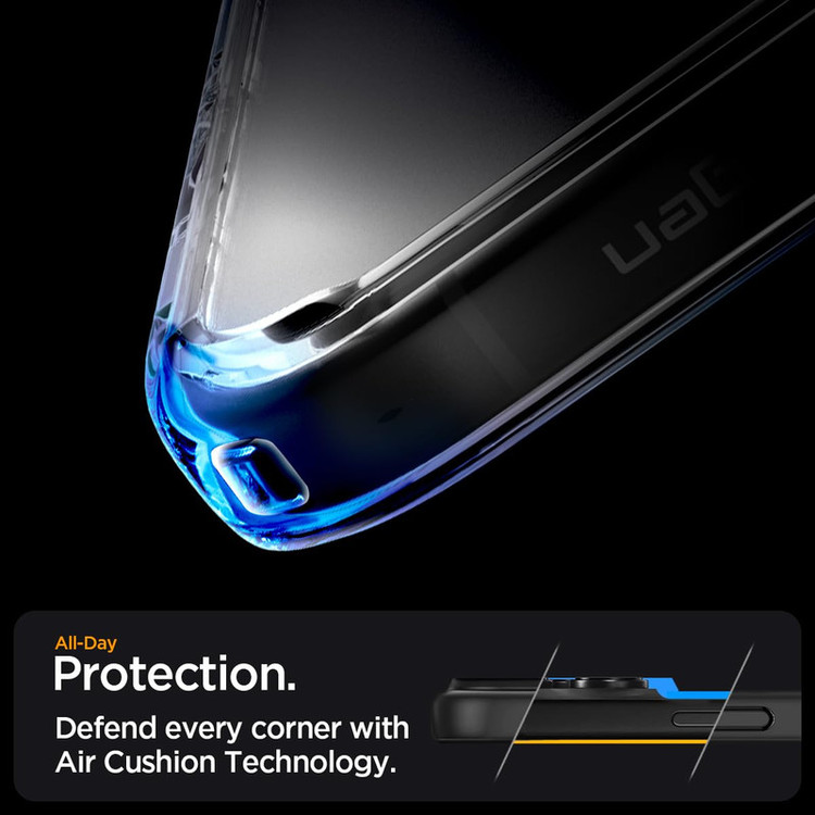 کاور اسپیگن مدل ultra hybrid clear مناسب برای گوشی موبایل اپل iphone 16