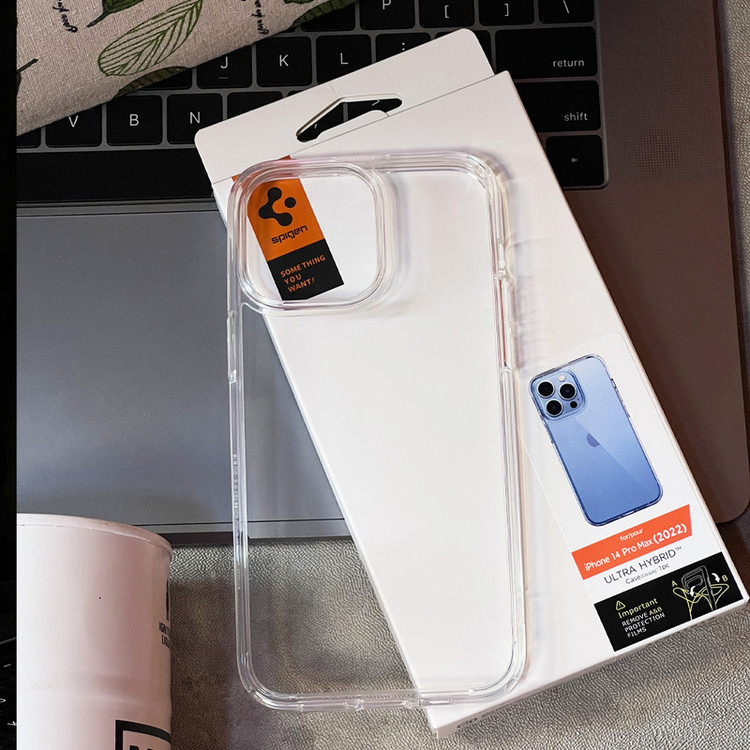 کاور اسپیگن مدل ultra hybrid clear مناسب برای گوشی موبایل اپل iphone 16