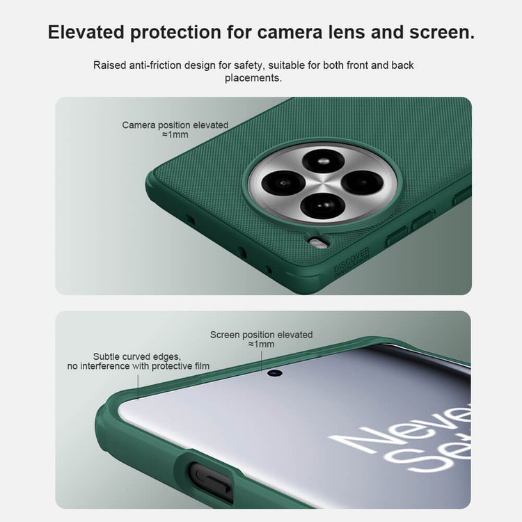 کاور نیلکین مدل Frosted Shield Pro مناسب برای گوشی موبایل وان پلاس Ace 3 Pro