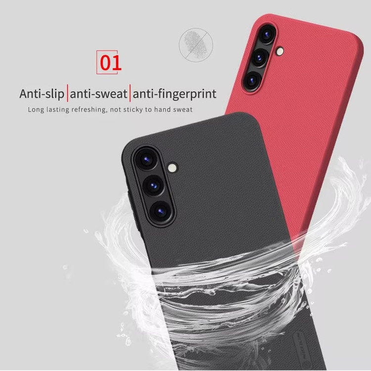 کاور نیلیکن مدل Super Frosted Shield مناسب برای گوشی موبایل سامسونگ Galaxy A35