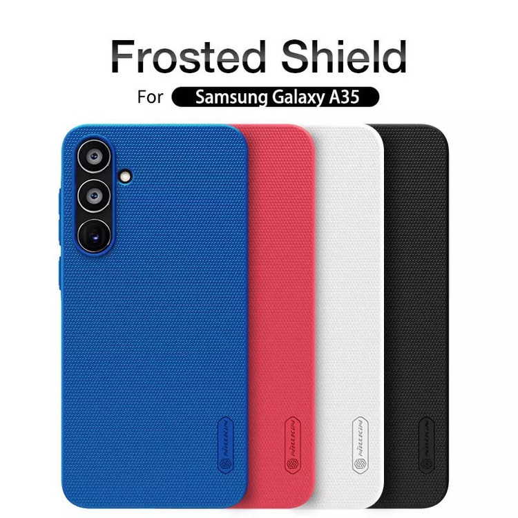 کاور نیلیکن مدل Super Frosted Shield مناسب برای گوشی موبایل سامسونگ Galaxy A35