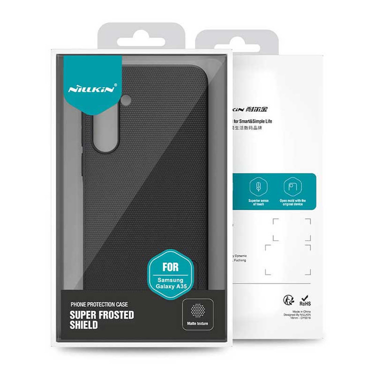 کاور نیلیکن مدل Super Frosted Shield مناسب برای گوشی موبایل سامسونگ Galaxy A35