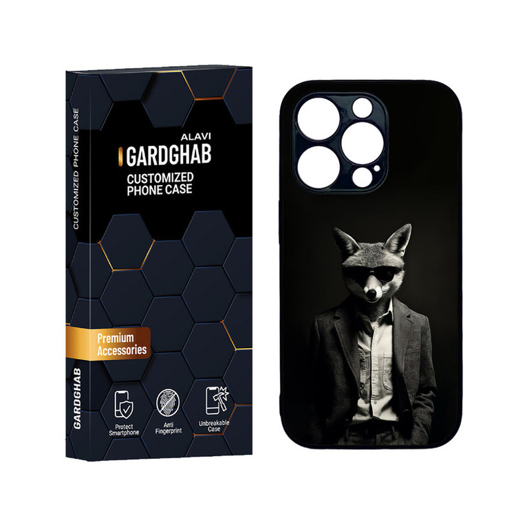 کاور گارد قاب علوی مدل دورژله ای کارتنی و انیمه مناسب برای گوشی موبایل اپل iPhone 14 Pro Max