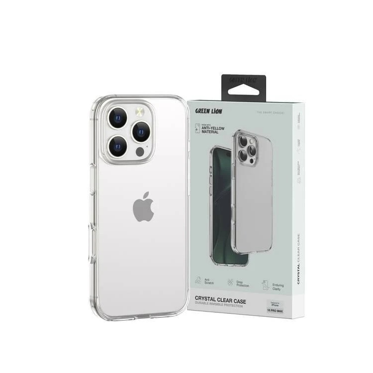 کاور گرین لاین مدل Crystal Clear مناسب برای گوشی موبایل اپل iPhone 16 Pro