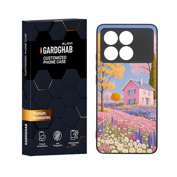کاور گارد قاب علوی مدل دور ژله ای مناسب برای گوشی موبایل شیائومی Poco X6 Pro