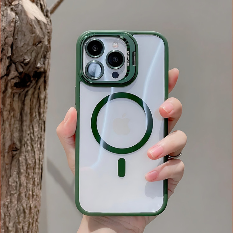 کاور مدل EasCX مناسب برای گوشی موبایل اپل iPhone 16 Pro Max به همراه محافظ لنز