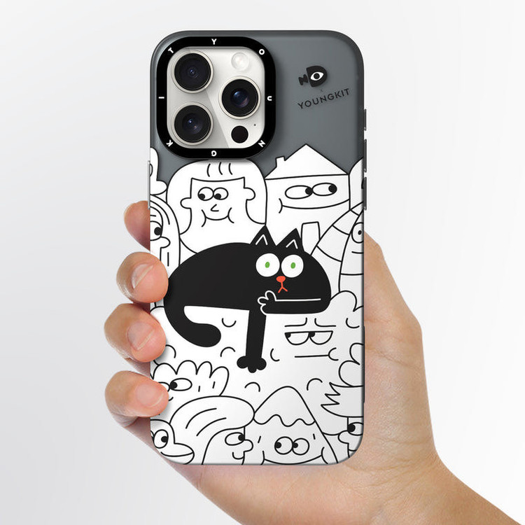 کاور یانگ کیت مدل Nina Canvas کد Z02 مناسب برای گوشی موبایل اپل iphone 15
